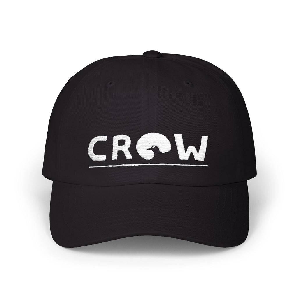 "CROW" Logo Baseball Hat