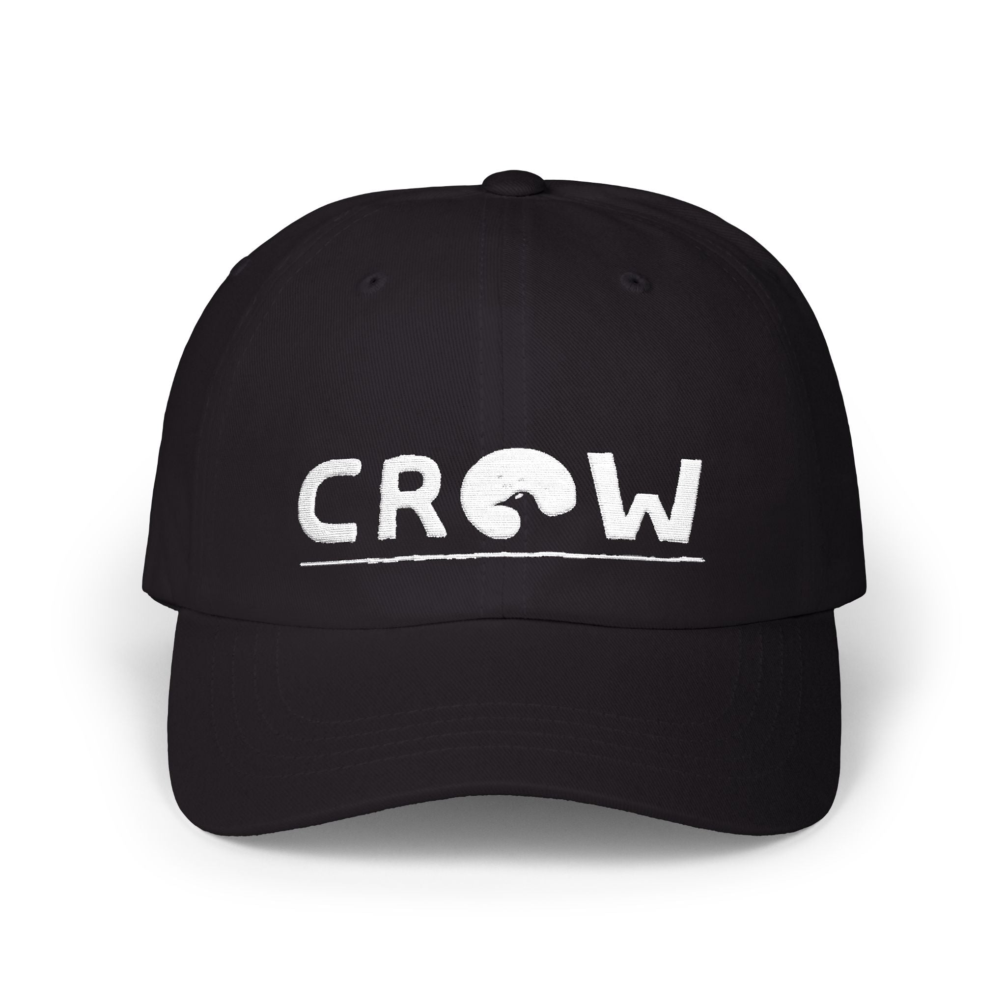 "CROW" Logo Baseball Hat
