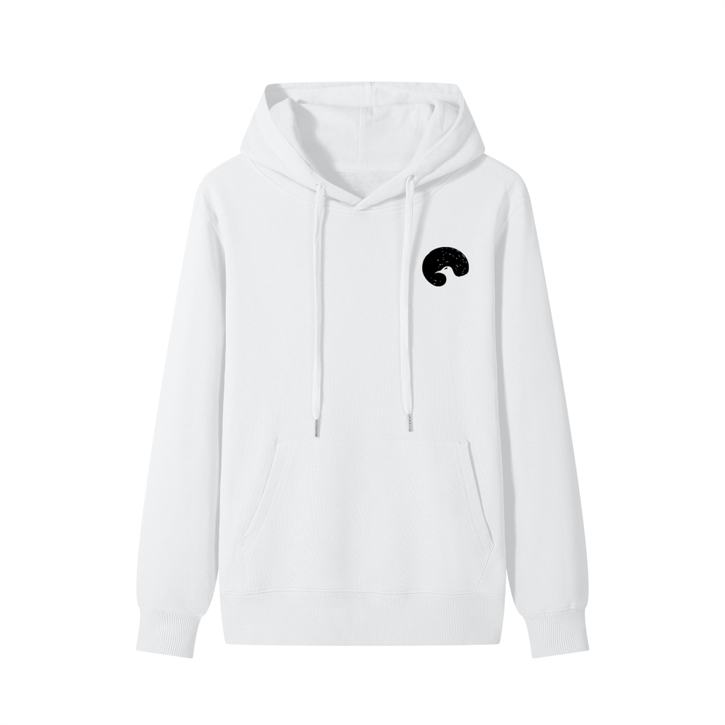 Classic white "Crow" Hoodie