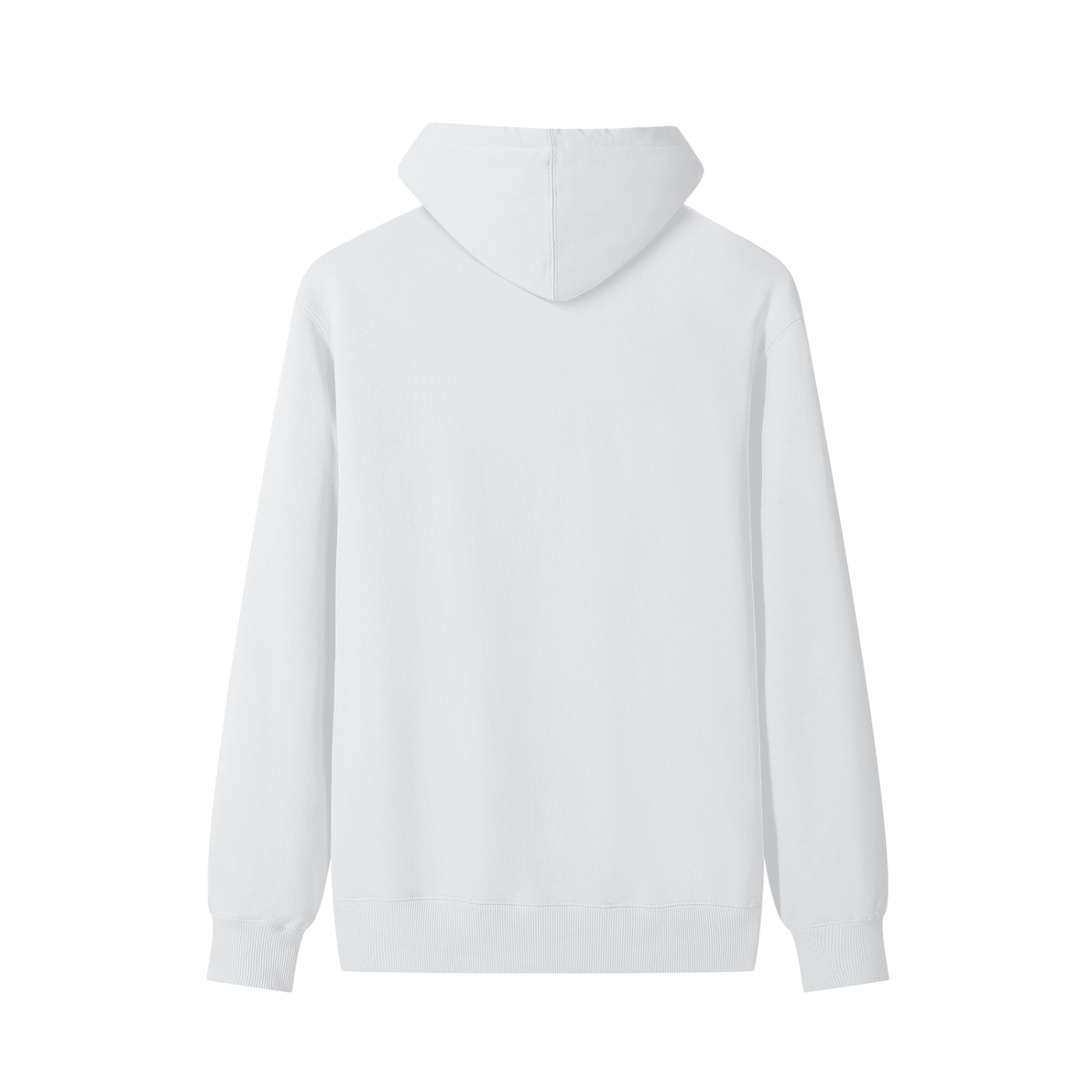 Classic white "Crow" Hoodie