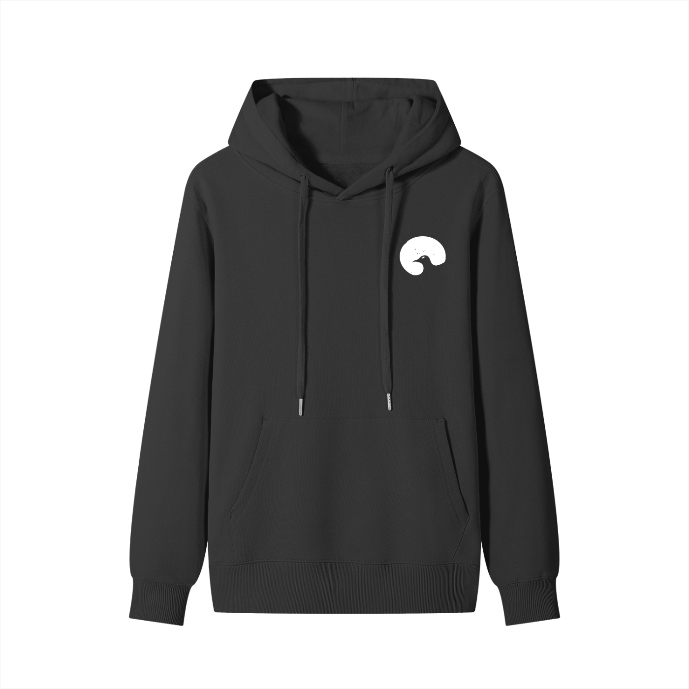 Classic Black "Crow" Hoodie
